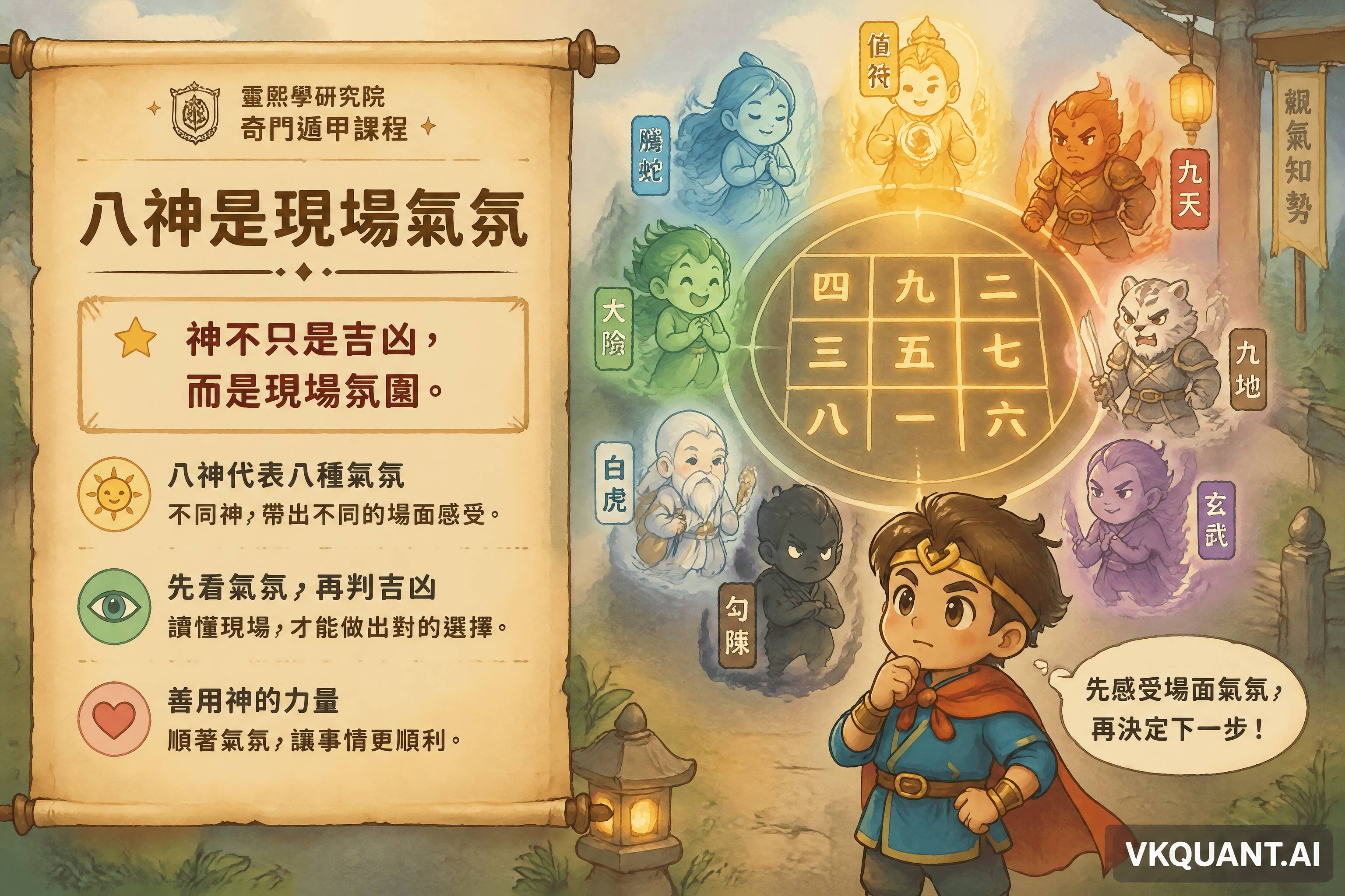 八神情境氣氛教學插圖