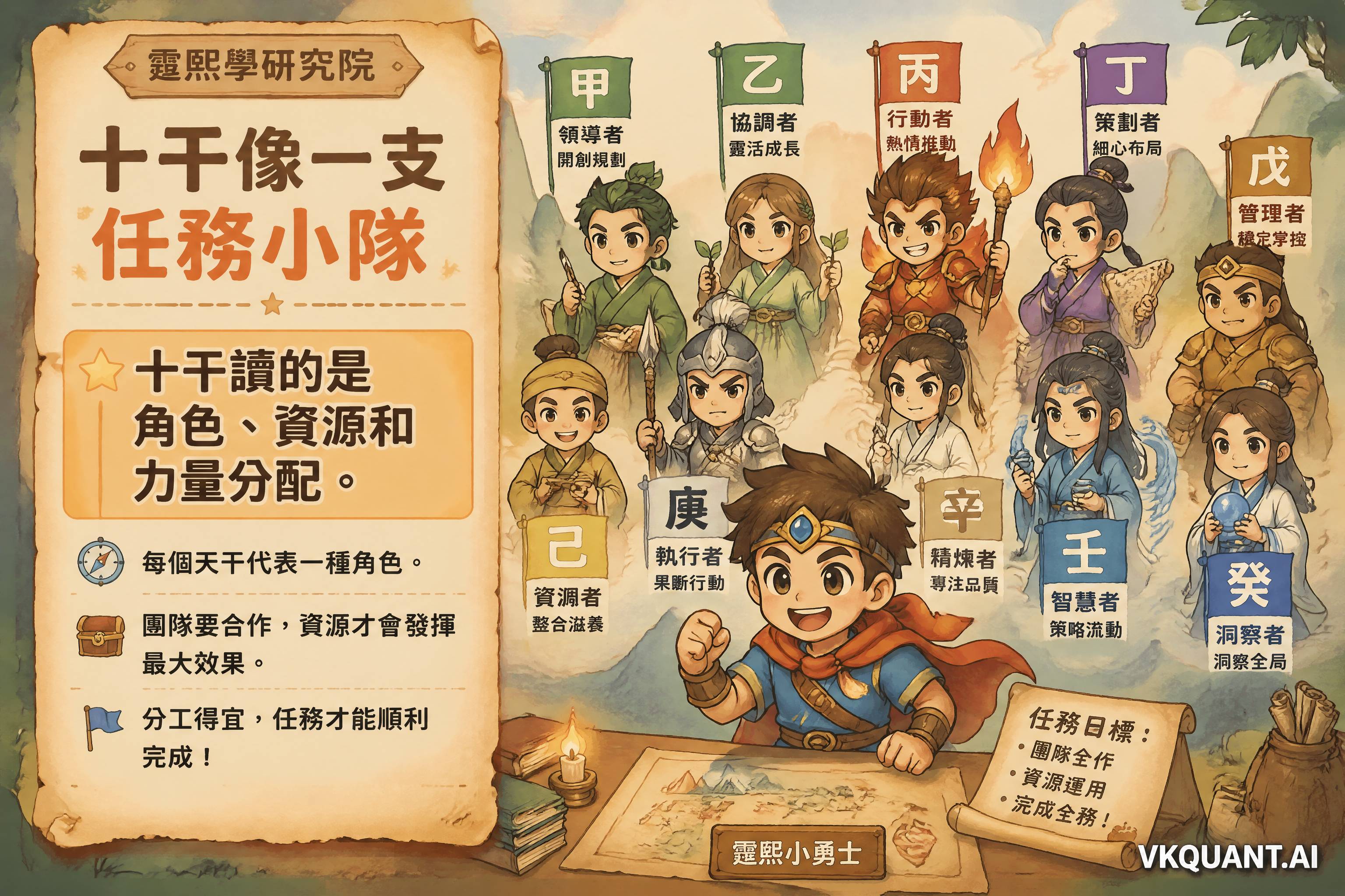 十干角色隊伍教學插圖