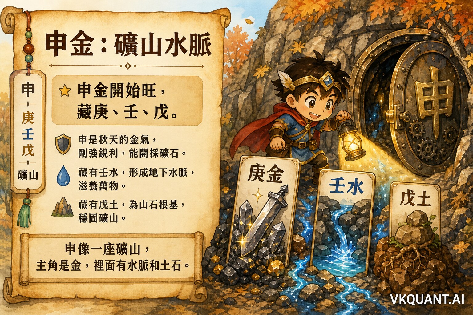 申金藏庚壬戊教學插圖